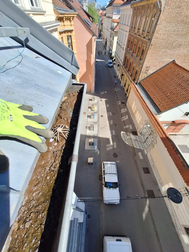 Čiščenje žlebov Ljubljana